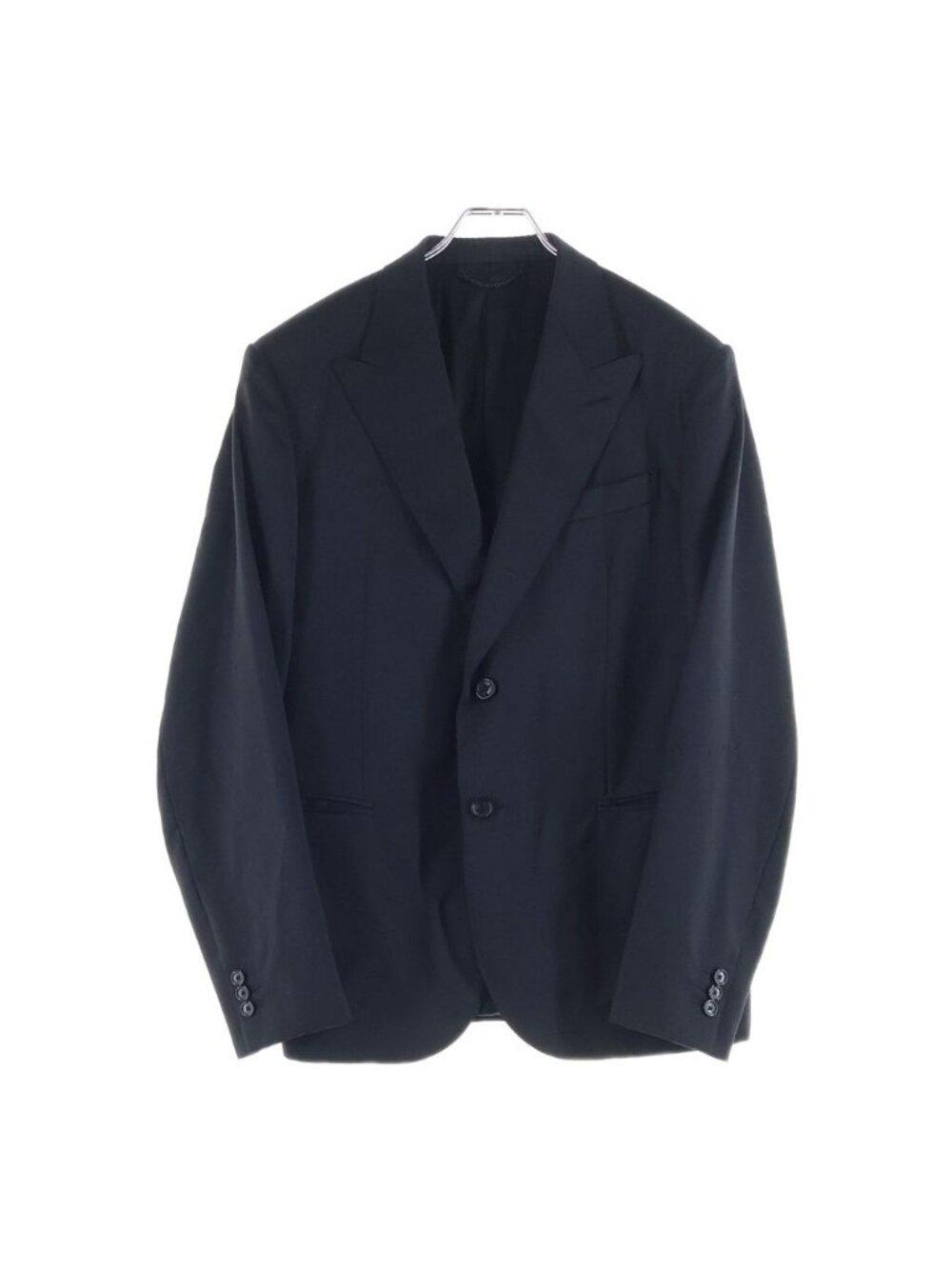 Louis Vuitton Monogram Jacquard Single Tailored Jacket Suit Black
